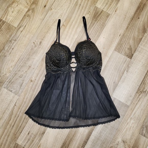 La Senza Black Babydoll